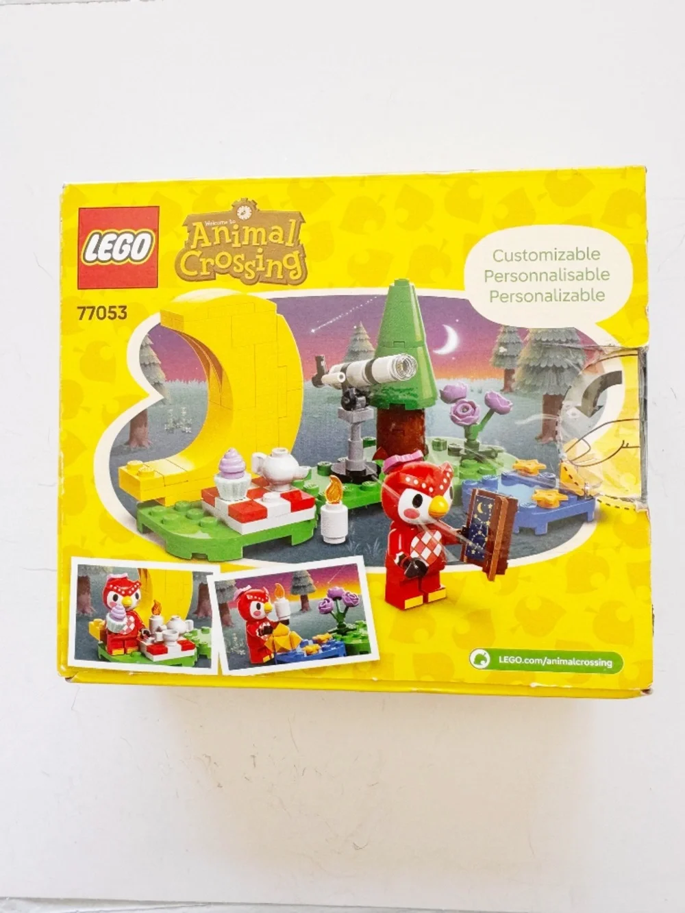 LEGO 77053 Animal Crossing Stargazing with Celeste Building Toy Open Box
